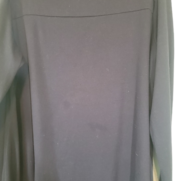 Korsis Black Tunic Boho Long Sleeve Dress Sz XL - Picture 6 of 7